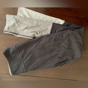 Outdoor voices color block leggings 7/8